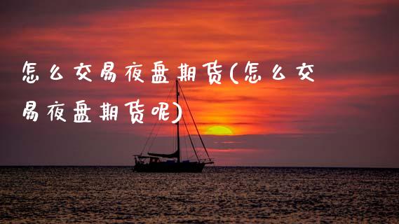 怎么交易夜盘期货(怎么交易夜盘期货呢)_https://www.gzshoujun.com_基金理财_第1张