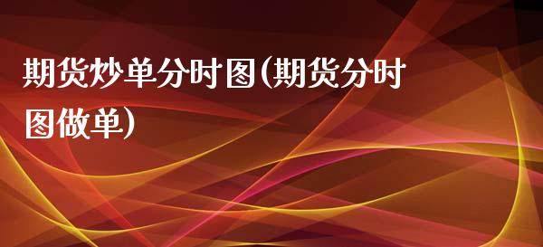 期货炒单分时图(期货分时图做单)_https://www.gzshoujun.com_纳指期货_第1张