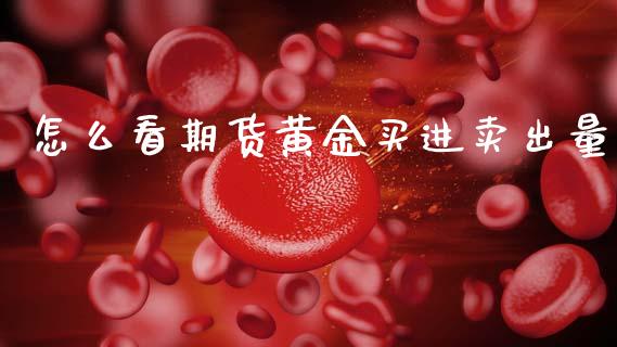 怎么看期货黄金买进卖出量_https://www.gzshoujun.com_期货交易所_第1张
