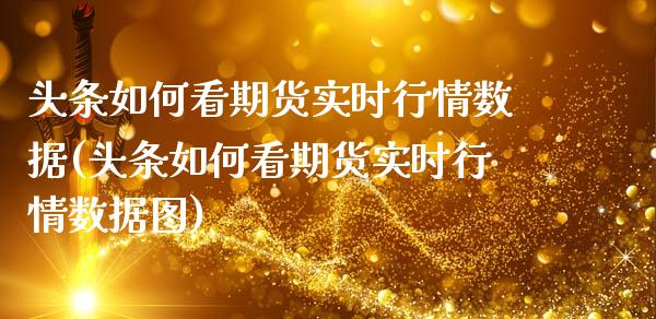 头条如何看期货实时行情数据(头条如何看期货实时行情数据图)_https://www.gzshoujun.com_农产品期货_第1张