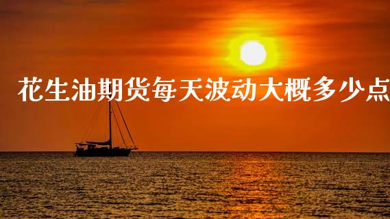 花生油期货每天波动大概多少点_https://www.gzshoujun.com_期货交易所_第1张