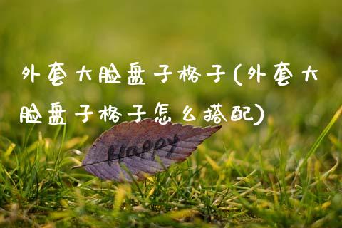外套大脸盘子格子(外套大脸盘子格子怎么搭配)_https://www.gzshoujun.com_内盘期货_第1张