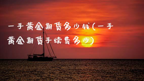 一手黄金期货多少钱(一手黄金期货手续费多少)_https://www.gzshoujun.com_期货交易所_第1张