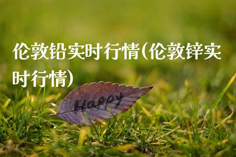 伦敦铅实时行情(伦敦锌实时行情)_https://www.gzshoujun.com_期货理财_第1张
