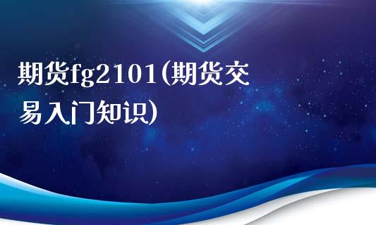 期货fg2101(期货交易入门知识)_https://www.gzshoujun.com_期货品种_第1张