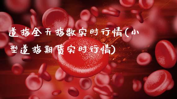 道指全天指数实时行情(小型道指期货实时行情)_https://www.gzshoujun.com_期货知识_第1张