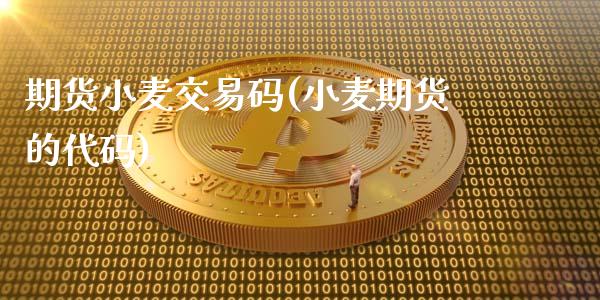 期货小麦交易码(小麦期货的代码)_https://www.gzshoujun.com_期货品种_第1张