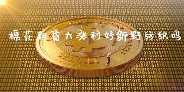 棉花期货大涨利好新野纺织吗_https://www.gzshoujun.com_期货直播_第1张