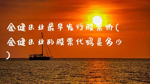 金健米业最早发行股票价(金健米业的股票代码是多少)_https://www.gzshoujun.com_期货理财_第1张