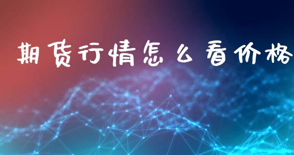 期货行情怎么看价格_https://www.gzshoujun.com_期货直播_第1张