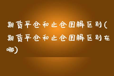 期货平仓和止仓图解区别(期货平仓和止仓图解区别在哪)_https://www.gzshoujun.com_期货品种_第1张