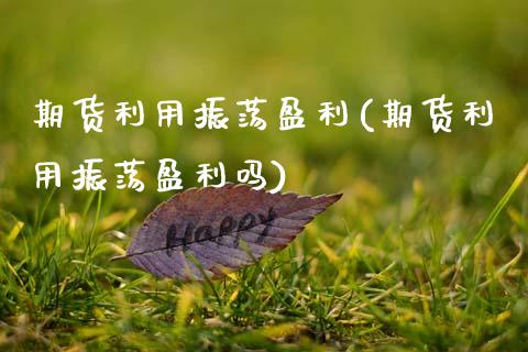 期货利用振荡盈利(期货利用振荡盈利吗)_https://www.gzshoujun.com_期货公司_第1张
