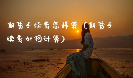 期货手续费怎样算（期货手续费如何计算）_https://www.gzshoujun.com_期货交易所_第1张
