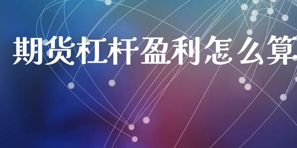 期货杠杆盈利怎么算_https://www.gzshoujun.com_期货开户_第1张