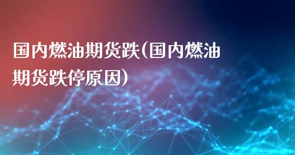 国内燃油期货跌(国内燃油期货跌停原因)_https://www.gzshoujun.com_农产品期货_第1张
