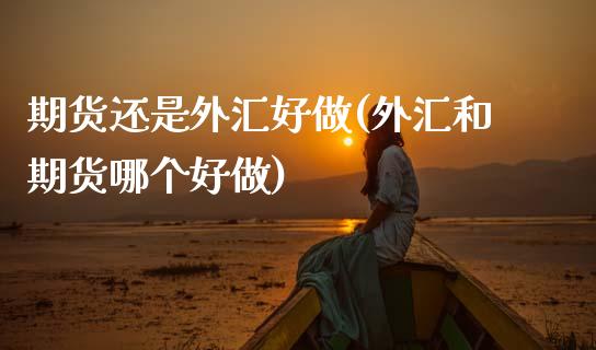 期货还是外汇好做(外汇和期货哪个好做)_https://www.gzshoujun.com_期货行情_第1张
