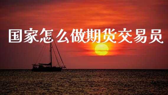 国家怎么做期货交易员_https://www.gzshoujun.com_期货交易所_第1张