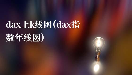 dax上k线图(dax指数年线图)_https://www.gzshoujun.com_期货入门_第1张