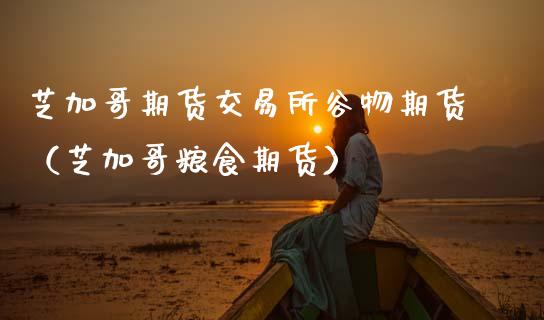 芝加哥期货交易所谷物期货（芝加哥粮食期货）_https://www.gzshoujun.com_期货交易所_第1张