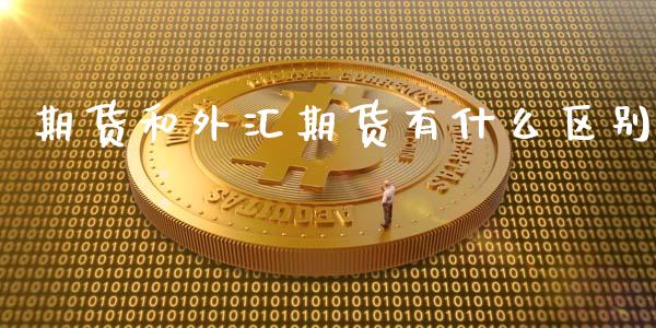 期货和外汇期货有什么区别_https://www.gzshoujun.com_农产品期货_第1张