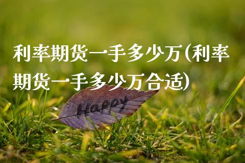 利率期货一手多少万(利率期货一手多少万合适)_https://www.gzshoujun.com_期货开户_第1张
