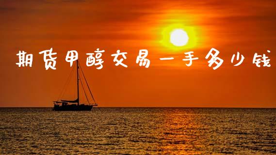 期货甲醇交易一手多少钱_https://www.gzshoujun.com_期货品种_第1张