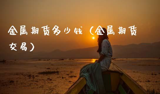 金属期货多少钱（金属期货交易）_https://www.gzshoujun.com_农产品期货_第1张